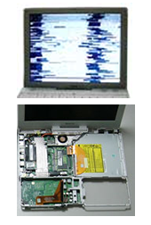 iBookG4 iBookG3 logicbord修理　交換
